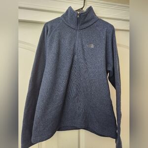 The North Face Navy Quarter-Zip Fleece